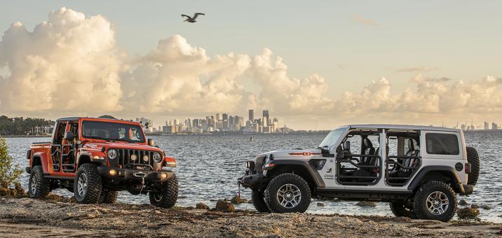 2020 Jeep Gladiator and Wrangler Three O Five Editions