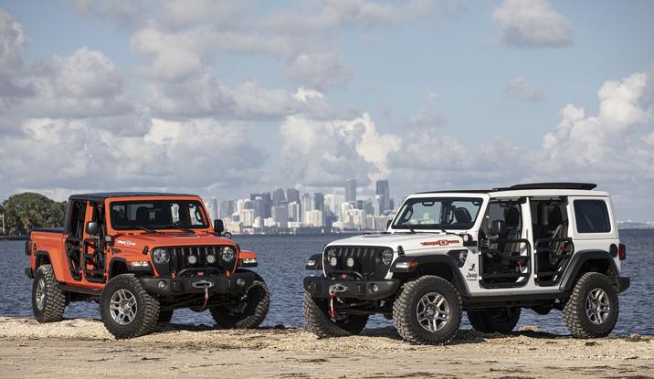 2020 Jeep Gladiator and Wrangler Three O Five Editions