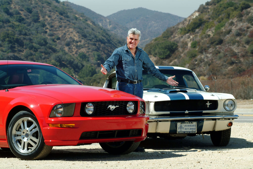 Jay Leno road tests a 2005 Shelby Mustang GT