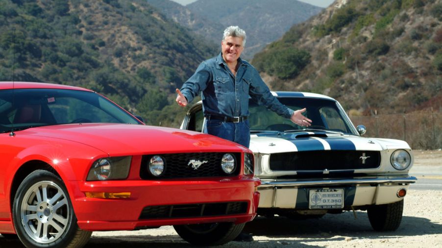 Jay Leno road tests a 2005 Shelby Mustang GT