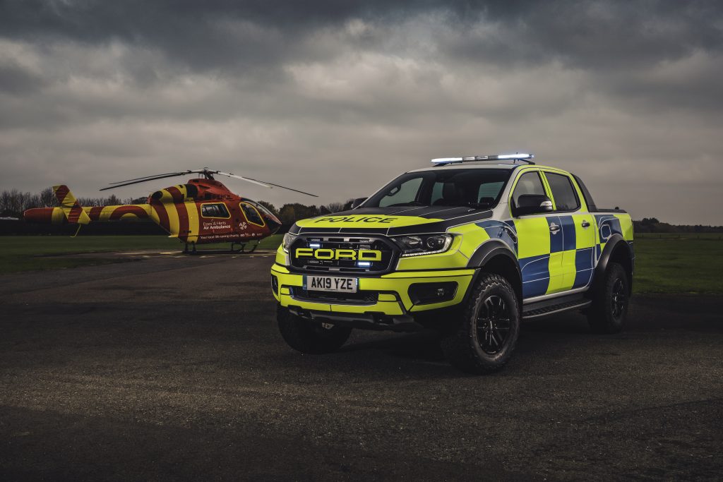 Ford Ranger Raptor European Police Car