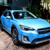 2019 Subaru Crosstrek Hybrid seen at the New York International Auto Show