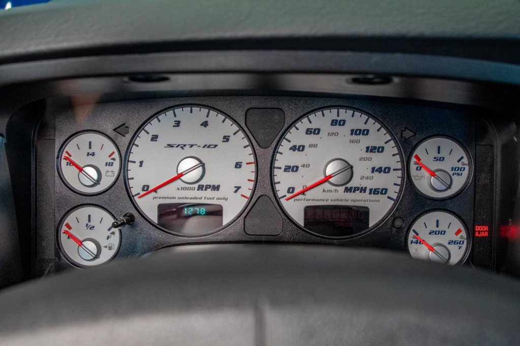 2004 Dodge Ram SRT-10 gauges