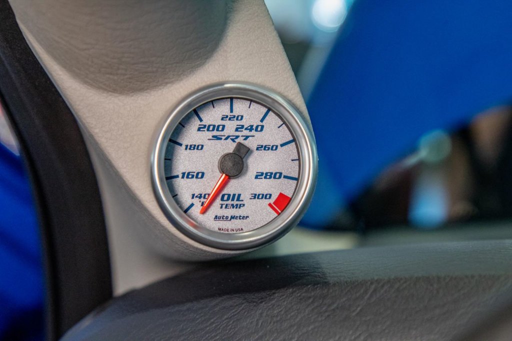 2004 Dodge Ram SRT-10 oil temperature gauge