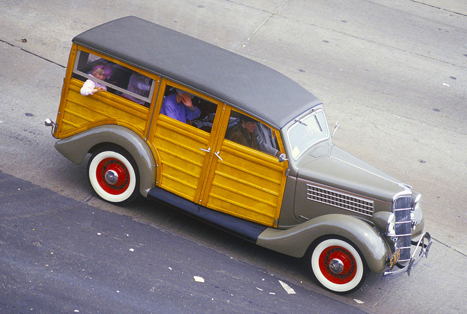 1936 Ford station wagon | Getty