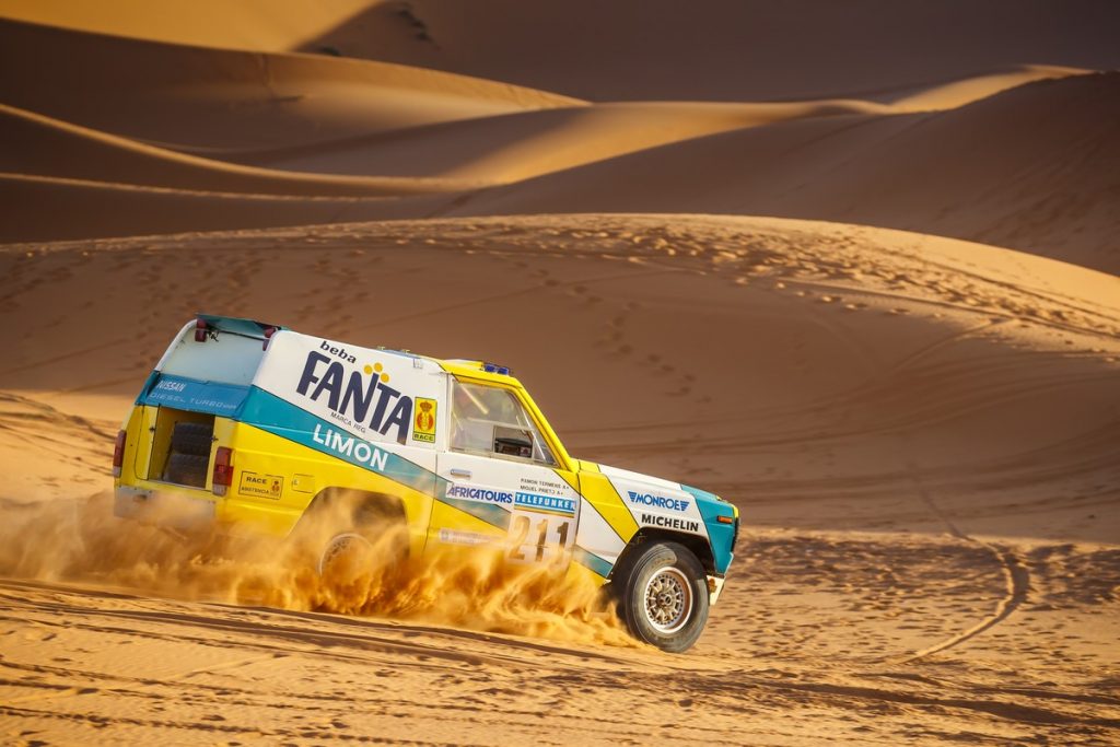 1987 Nissan Patrol Paris-Dakar rally SUV