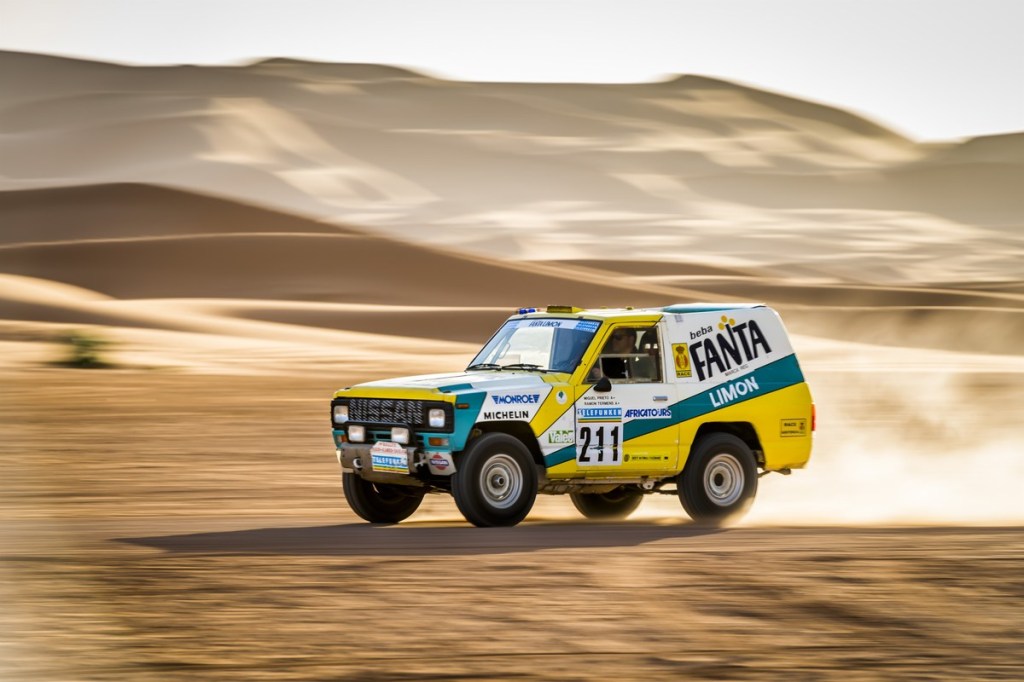 1987 Nissan Patrol Paris-Dakar rally car