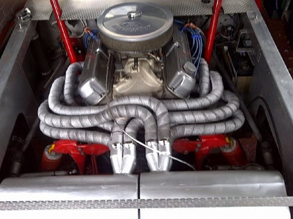 1994 GTD Mini V8 pickup truck engine bay