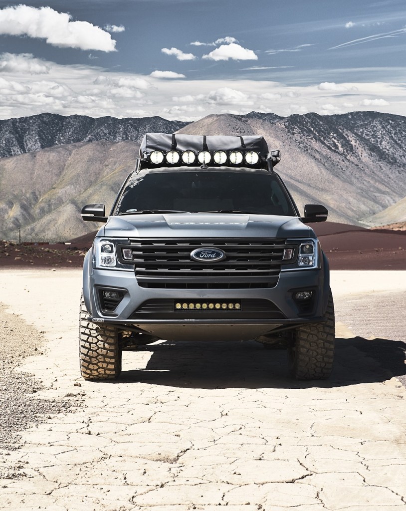 2018 LGE-CTS Motorsports SEMA Ford Expedition front