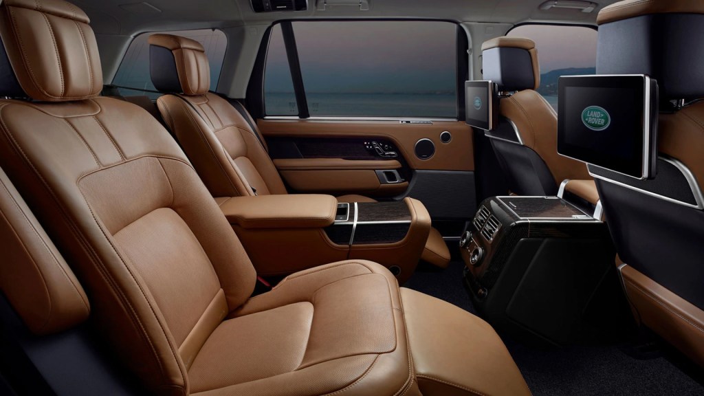 2020 Land Rover Range Rover rear seat