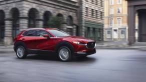 2020 Mazda CX-30 driving down street