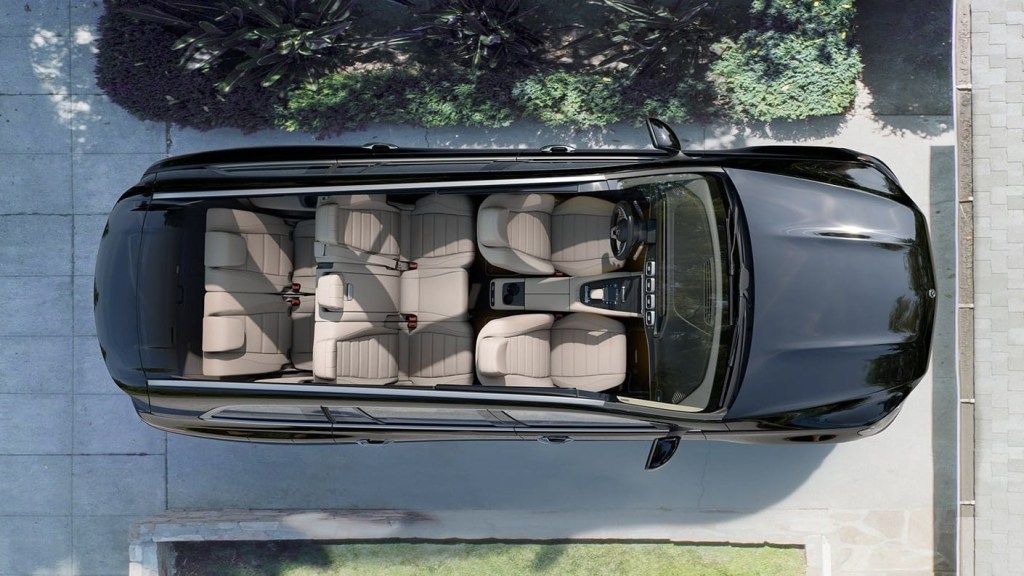 2020 Mercedes-Benz GLS interior overhead