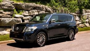 2020 Nissan Armada parked outside