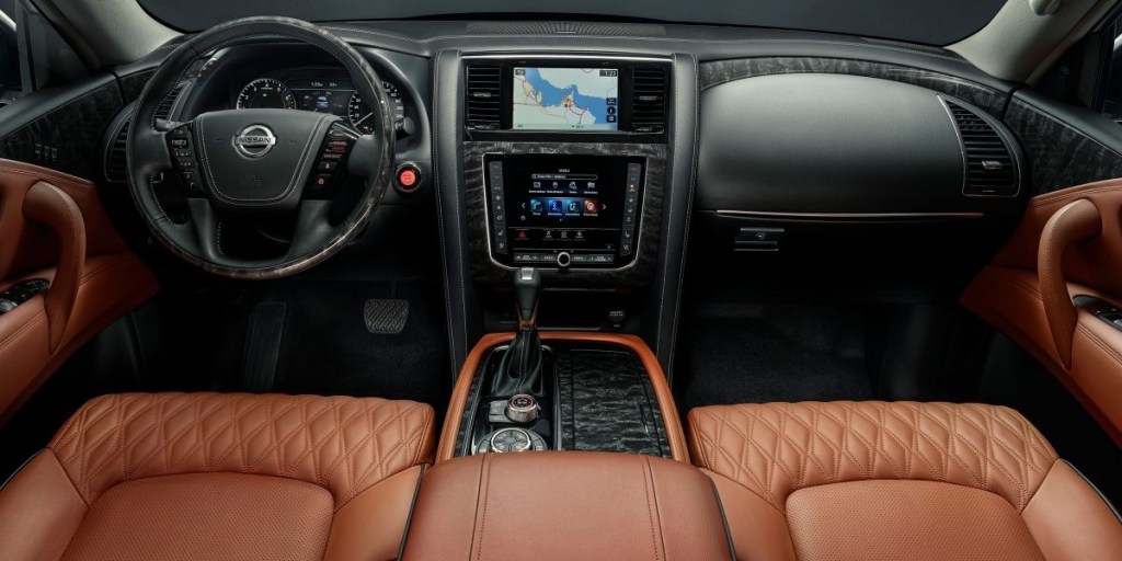 2020 Nissan Patrol interior