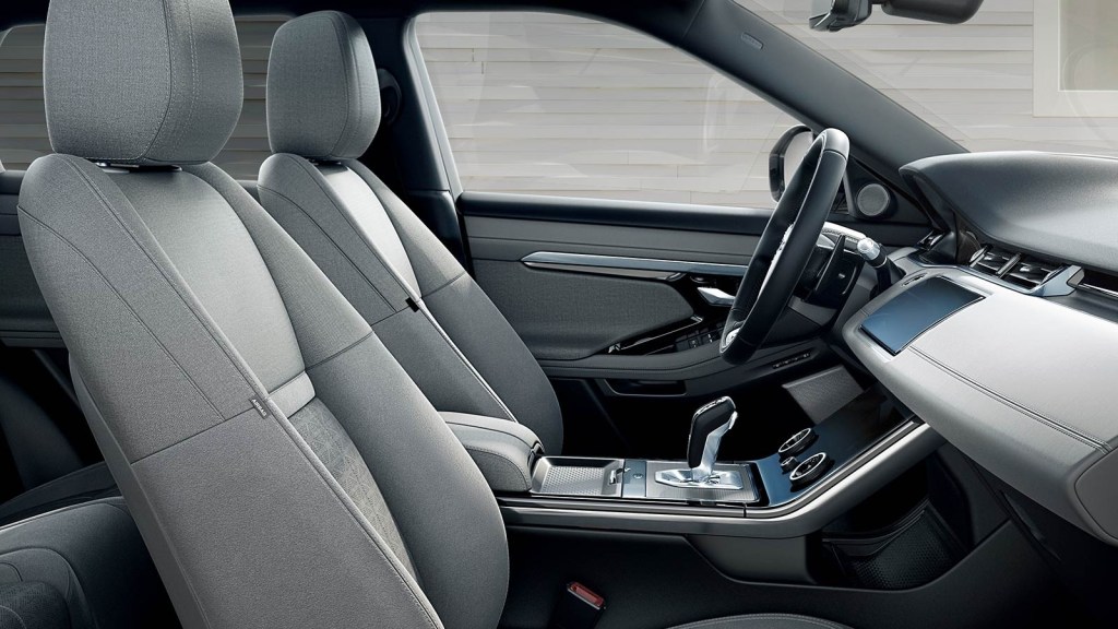 2020 Range Rover Evoque interior side