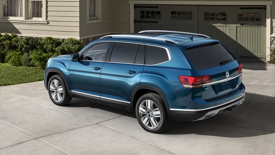 The 2020 VW Atlas boasts sharp lines and bold exterior color options.