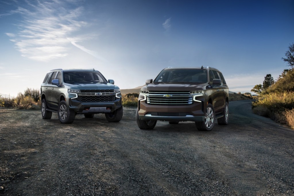 2021 Chevrolet Tahoe Z71 and Suburban High Country