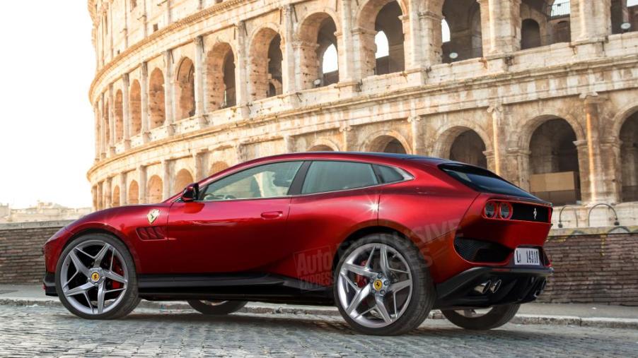 2021 Ferrari SUV concept | Auto Express UK-0