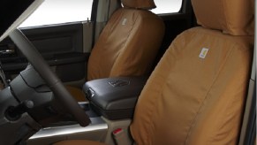 Carhartt Brown seat covers