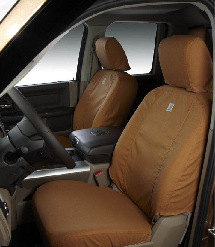 Carhartt Brown seat covers