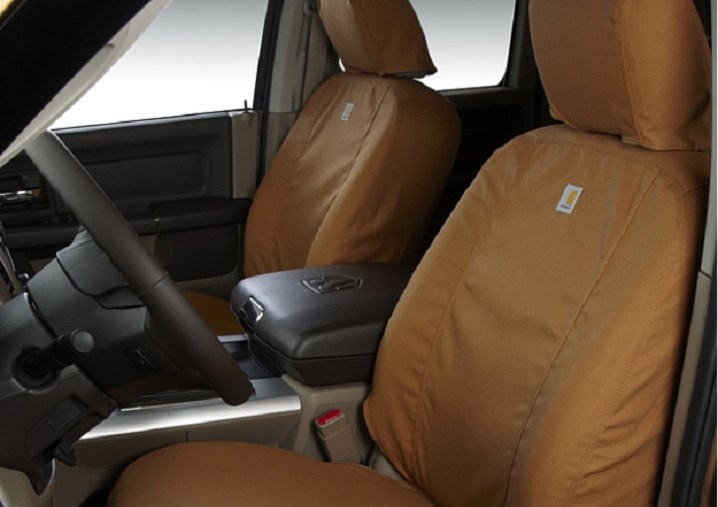 Carhartt Brown seat covers