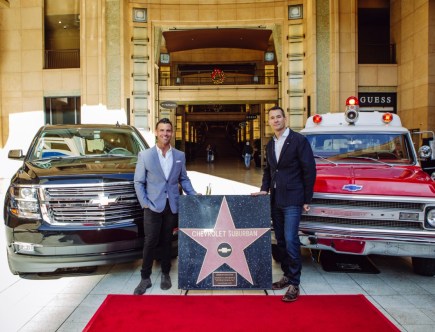 Chevy Suburban Gets Star On Hollywood Walk Of Fame-No, Really!