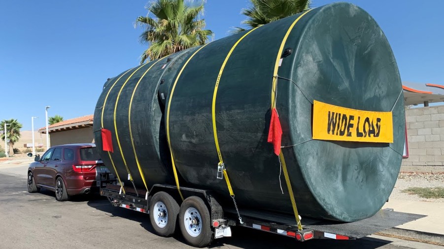 Dodge Durango Citadel with trailer