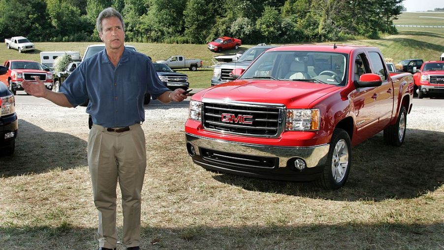 GMC revealed a new Sierra truck.