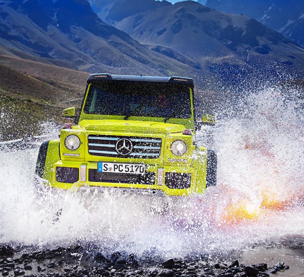 Mercedes G550 4x4 Squared fording