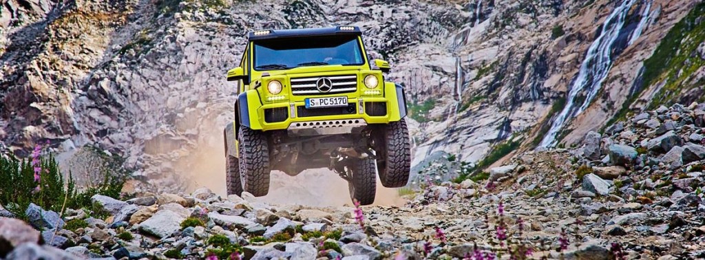 Mercedes G550 4x4 Squared off-road