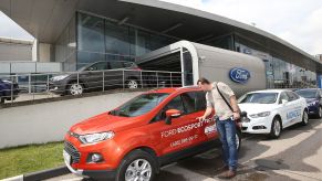 Ford dealership and service center in Khimki, Moscow Region