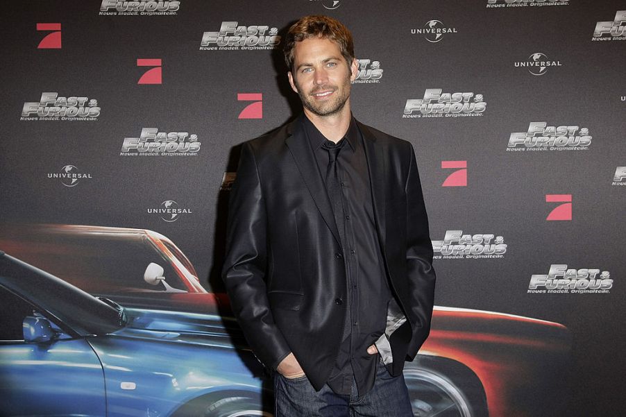 Actor and noted car collector, Paul Walker, at a red carpet event.
