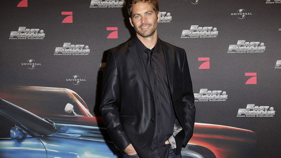 Actor and noted car collector, Paul Walker, at a red carpet event.