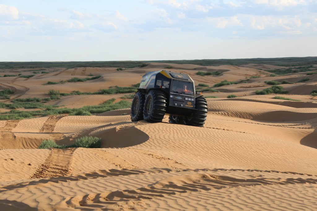 Sherp ATV in desert