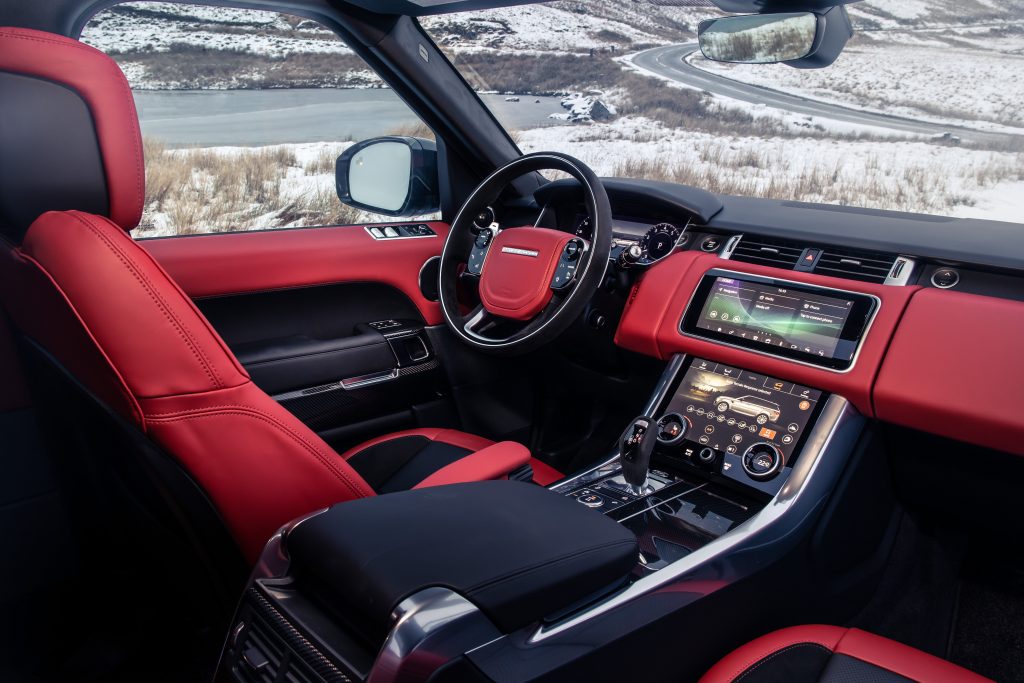 Range Rover Sport HST interior