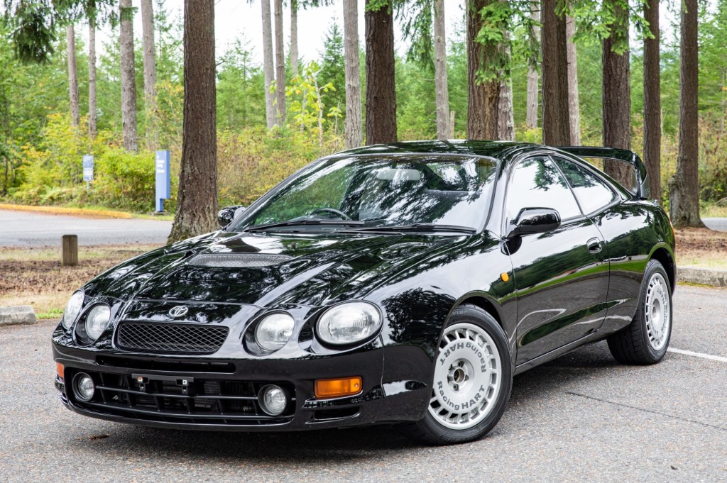 A black 1994 Toyota Celica GT-Four