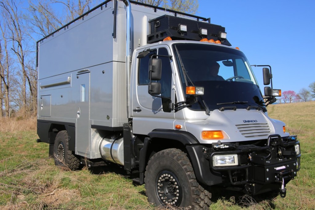 2004 Mercedes Unimog U500 Global Expedition Vehicles camper