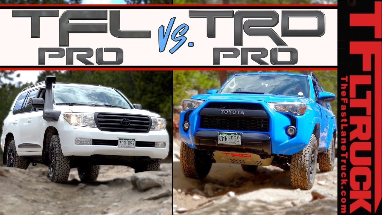 2019 Toyota 4Runner TRD Pro vs Toyota Land Cruiser