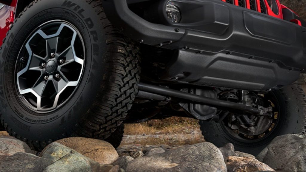 2020 Jeep Gladiator Rubicon axles