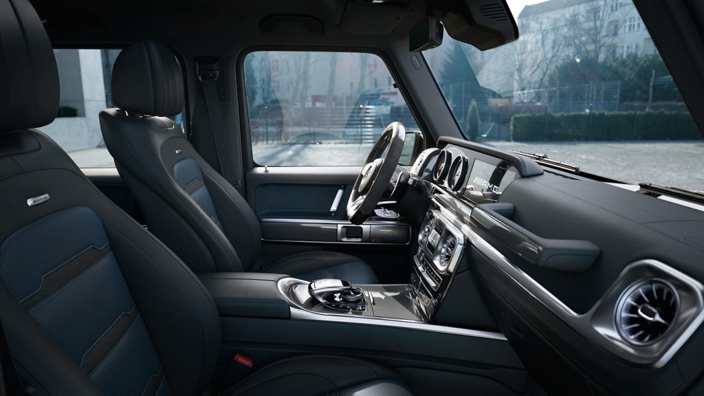 2020 Mercedes-AMG G63 front interior