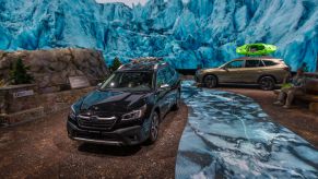 The 2020 Subaru Outback on display at AutoMobility LA