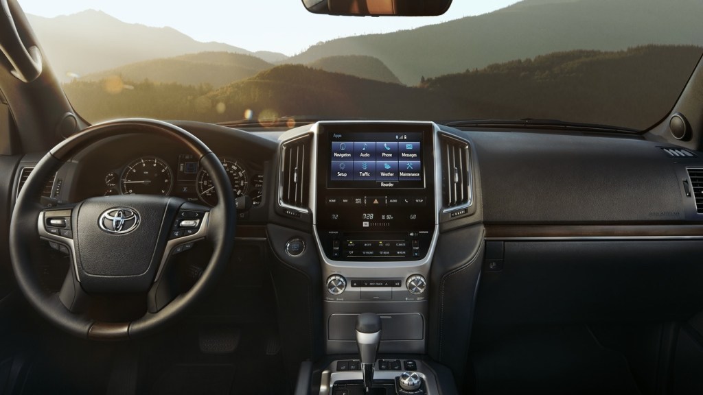 2020 Toyota Land Cruiser interior front