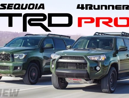 Toyota TRD Pro 3-Row SUVs: Sequoia vs 4Runner