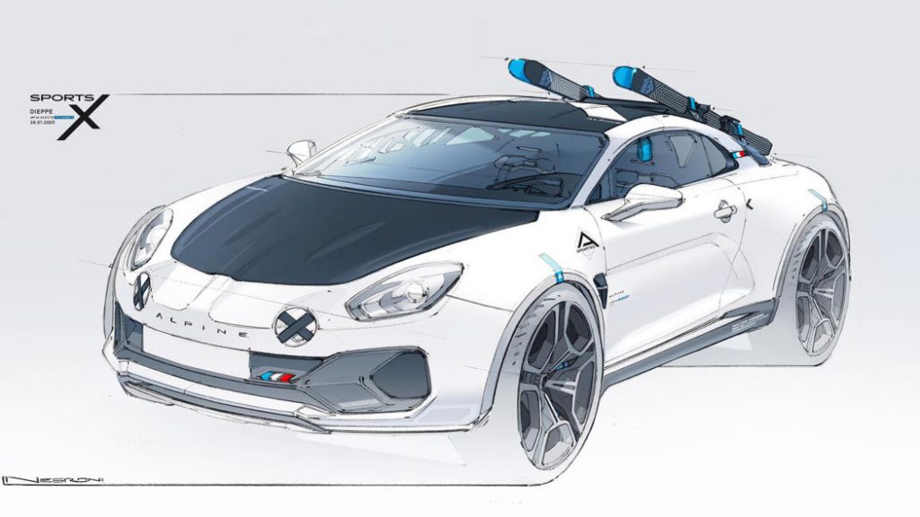 2020 Alpine A110 SportsX Concept