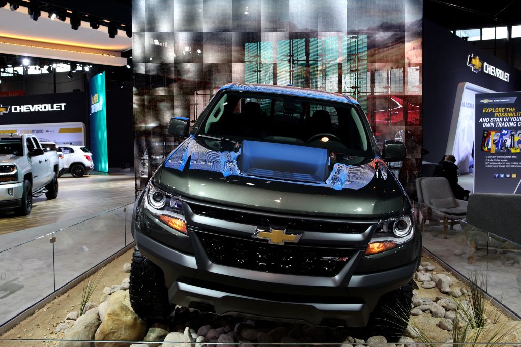 The Chevy Colorado at the Annual Chicago Auto Show
