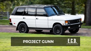 ECD Automotive Design Project Gunn Range Rover Classic restomod