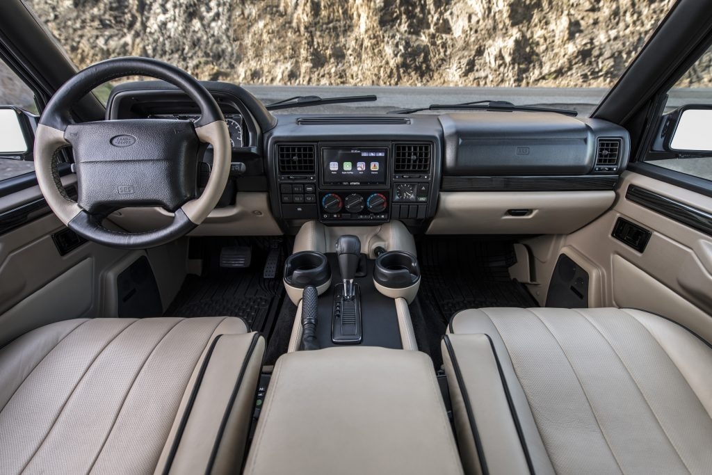 ECD Automotive Design Range Rover Classic interior