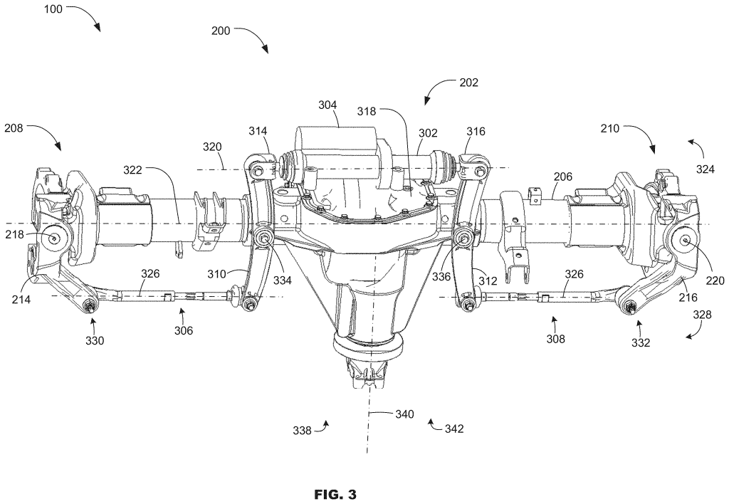 Ford four-wheel steering patent | Ford-0