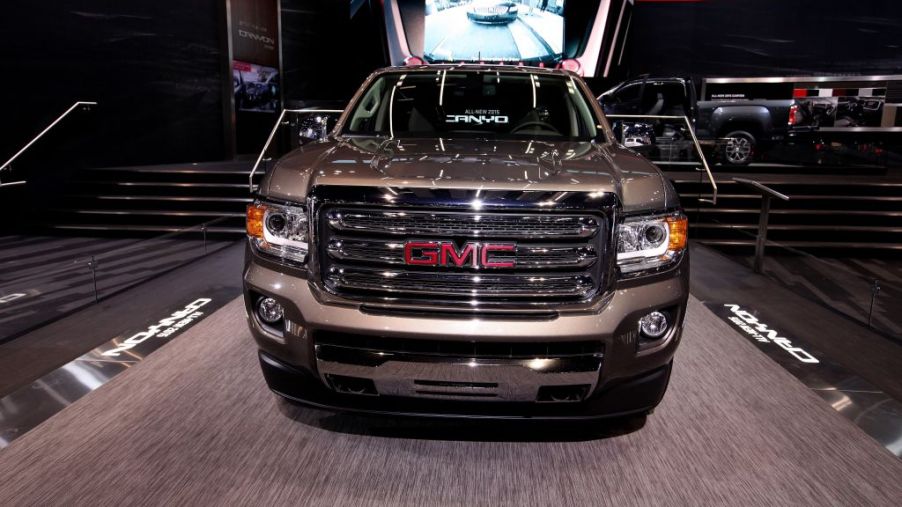 The 2015 GMC Canyon at the Annual Chicago Auto Show