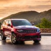 2020 Jeep Grand Cherokee Trackhawk parked near mountains